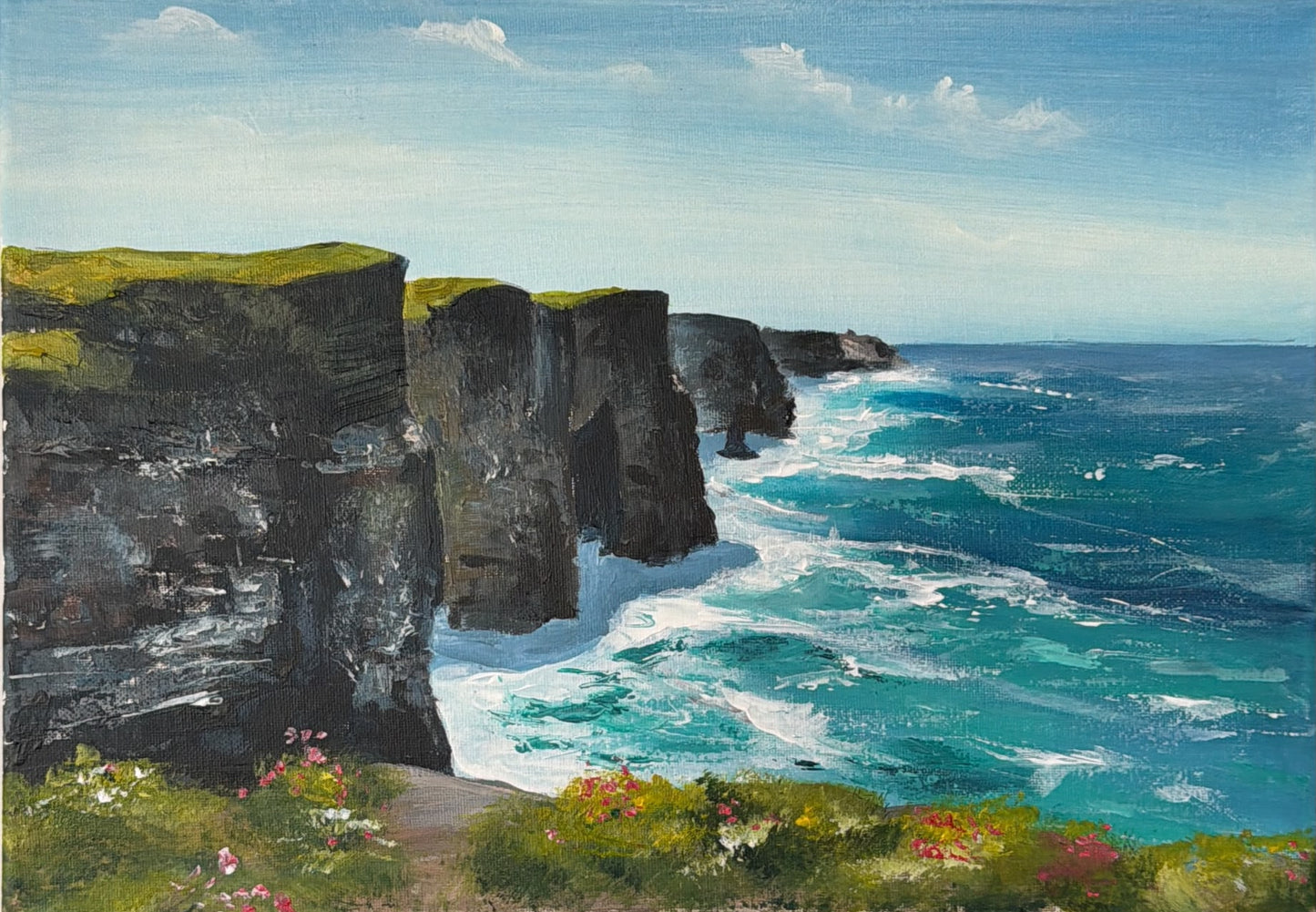 Paint Ireland- 'Cliffs Of Moher'