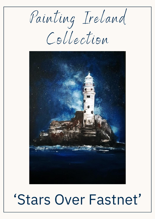 Painting Ireland- 'Stars Over Fastnet'