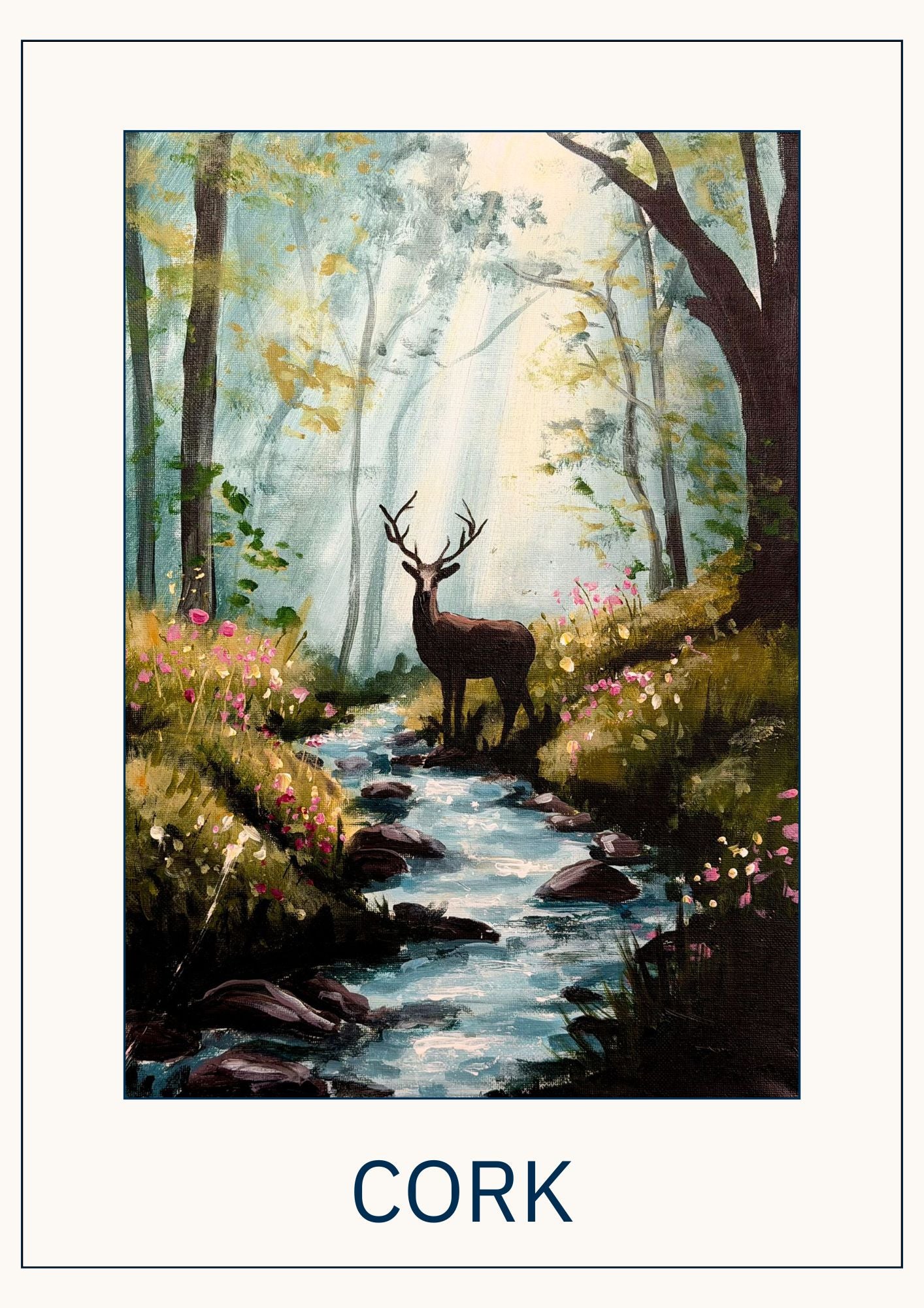 Cork Fun art class March 24th 2026