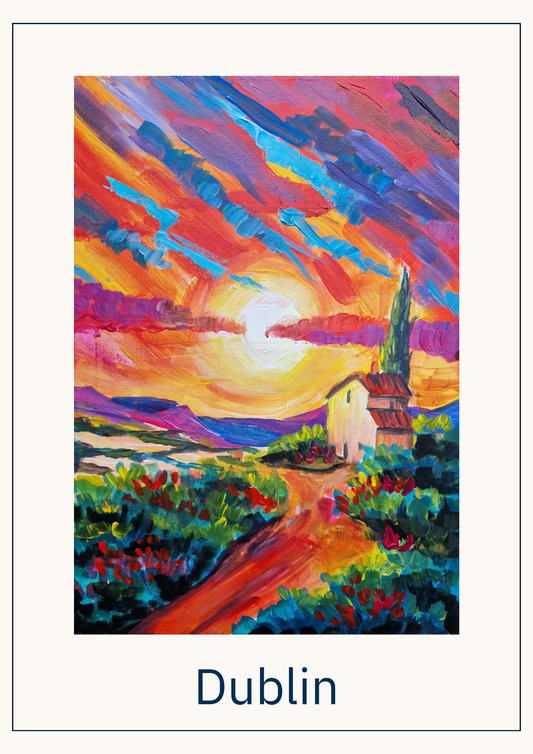 Dublin art class June 25th